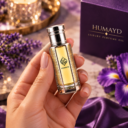 HUMAYD Oud Lavender Perfume Oil Unisex | Roll On Alcohol Free Fragrance 6ml