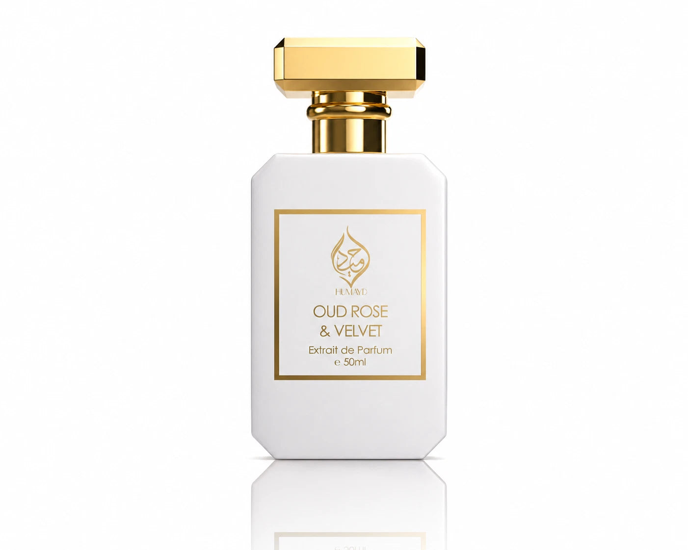 Oud Rose Velvet Floral Oud Womens Perfume Premium Extrait de Parfum Humayd 50ml