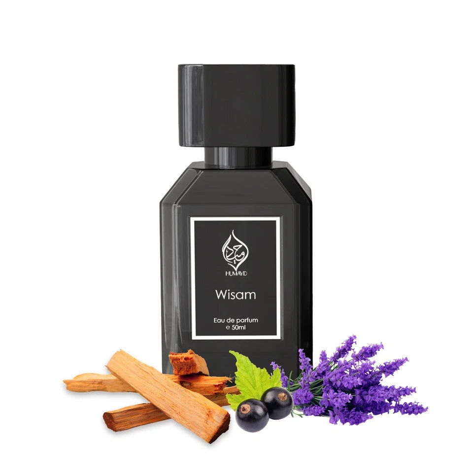 Wisam Perfume for Men Fresh Woody Oud Arabian Long Lasting EDP Spray Humayd 50ml