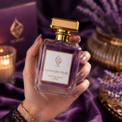 HUMAYD Lavender Musk Extrait de Parfum Women's | Floral Fruity Fragrance 50ml