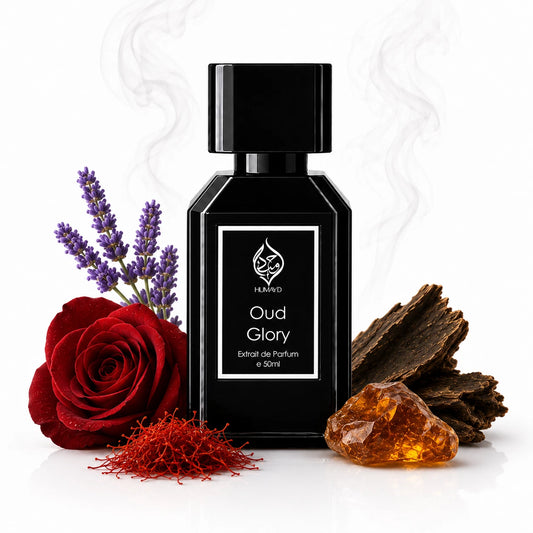 HUMAYD Oud Glory Extrait de Parfum Men | Arabian Woody Spicy Oud 50ml