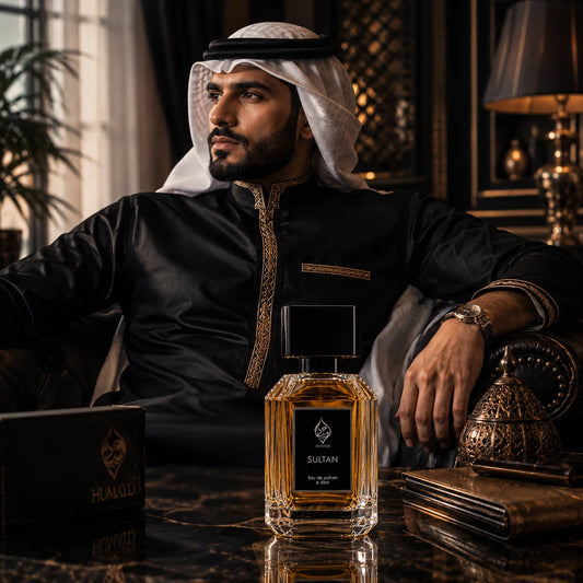 HUMAYD Sultan Perfume Men | Arabian Woody Warm Spicy Fragrance | 50ml