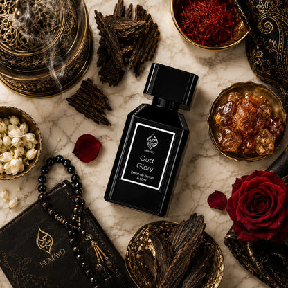 HUMAYD Oud Glory Extrait de Parfum Men | Arabian Woody Spicy Oud 50ml