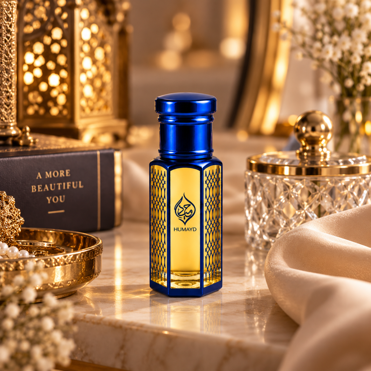 HUMAYD Amber Musk Perfume Oil Unisex | Roll On Attar Alcohol Free Fragrance 6ml