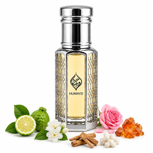 HUMAYD Arba Wardat Perfume Oil Unisex | Fresh Floral Fragrance Attar 6ml
