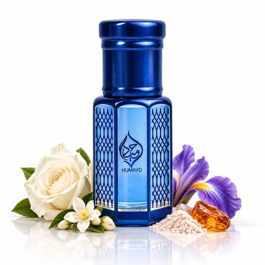 HUMAYD Blue Musk Perfume Oil Unisex | Concentrated Musk Attar Alcohol Free 6ml