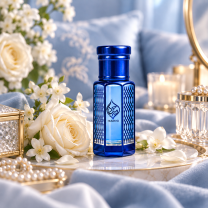 HUMAYD Blue Musk Perfume Oil Unisex | Concentrated Musk Attar Alcohol Free 6ml