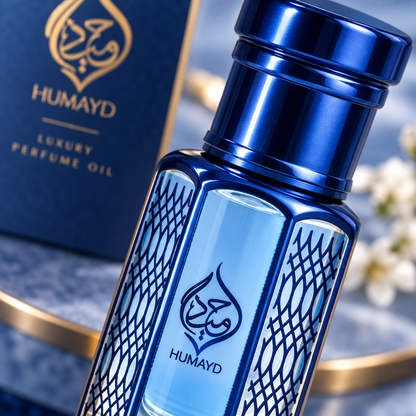 HUMAYD Blue Musk Perfume Oil Unisex | Concentrated Musk Attar Alcohol Free 6ml