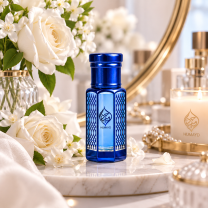 HUMAYD Blue Musk Perfume Oil Unisex | Concentrated Musk Attar Alcohol Free 6ml