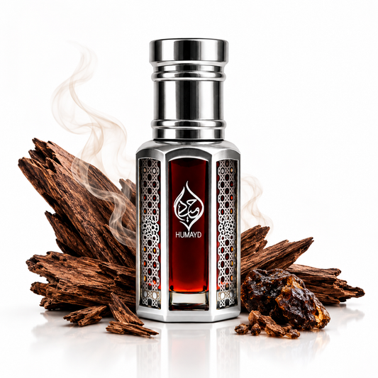 HUMAYD Dehnal Oud Cambodi Perfume Oil | Long-Lasting Sweet Agarwood Oud 6ml