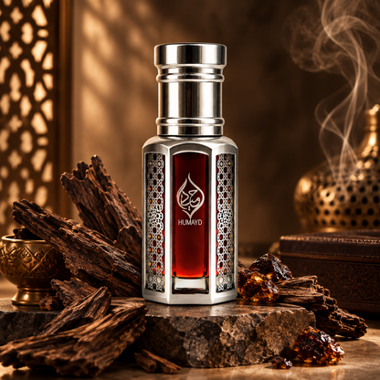 HUMAYD Dehnal Oud Cambodi Perfume Oil | Long-Lasting Sweet Agarwood Oud 6ml