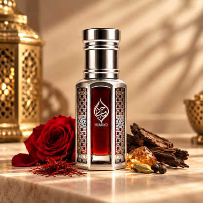 HUMAYD Dehnal Oud Seyufi Perfume Oil | Thick Long Lasting Agarwood Oud Oil 6ml