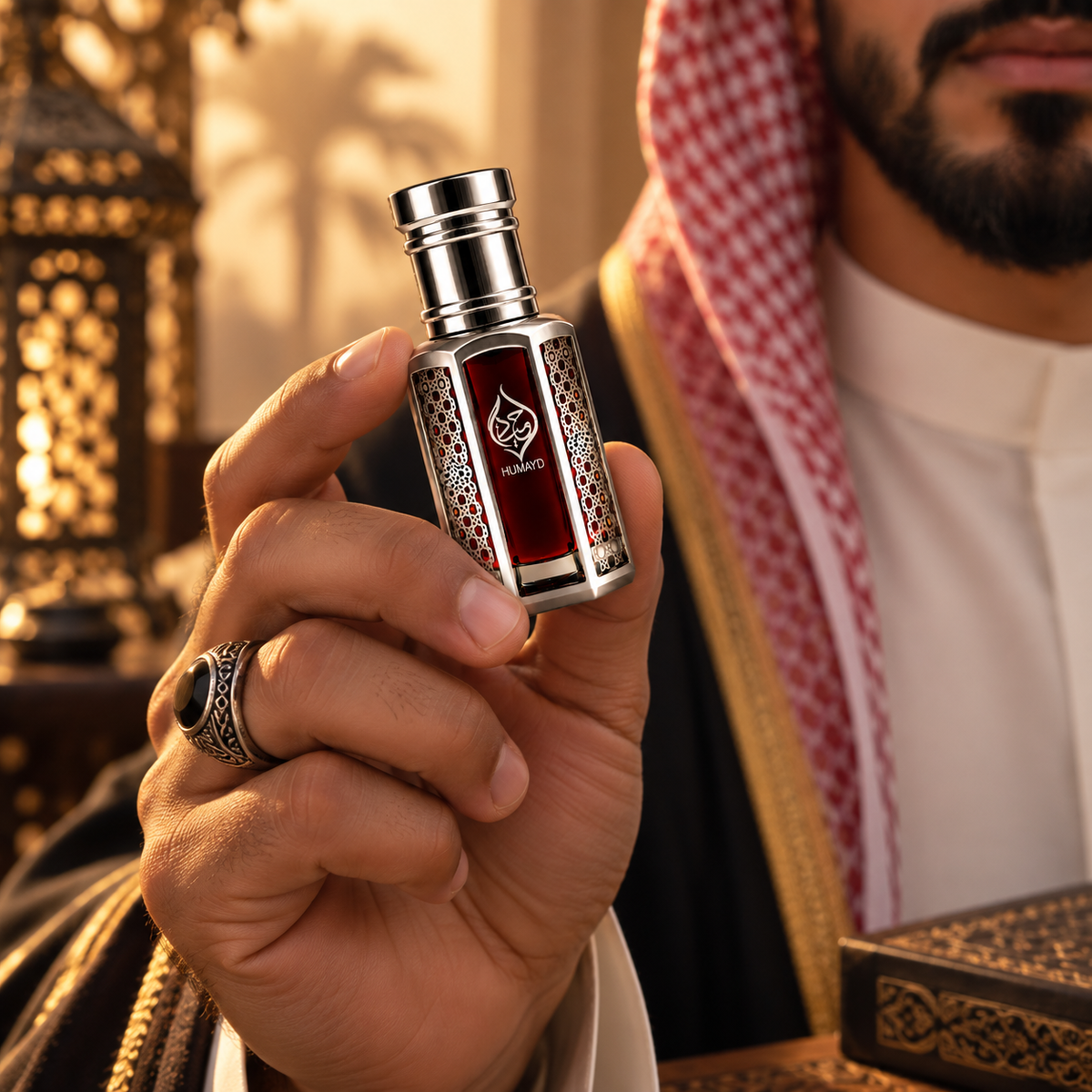 HUMAYD Dehnal Oud Seyufi Perfume Oil | Thick Long Lasting Agarwood Oud Oil 6ml