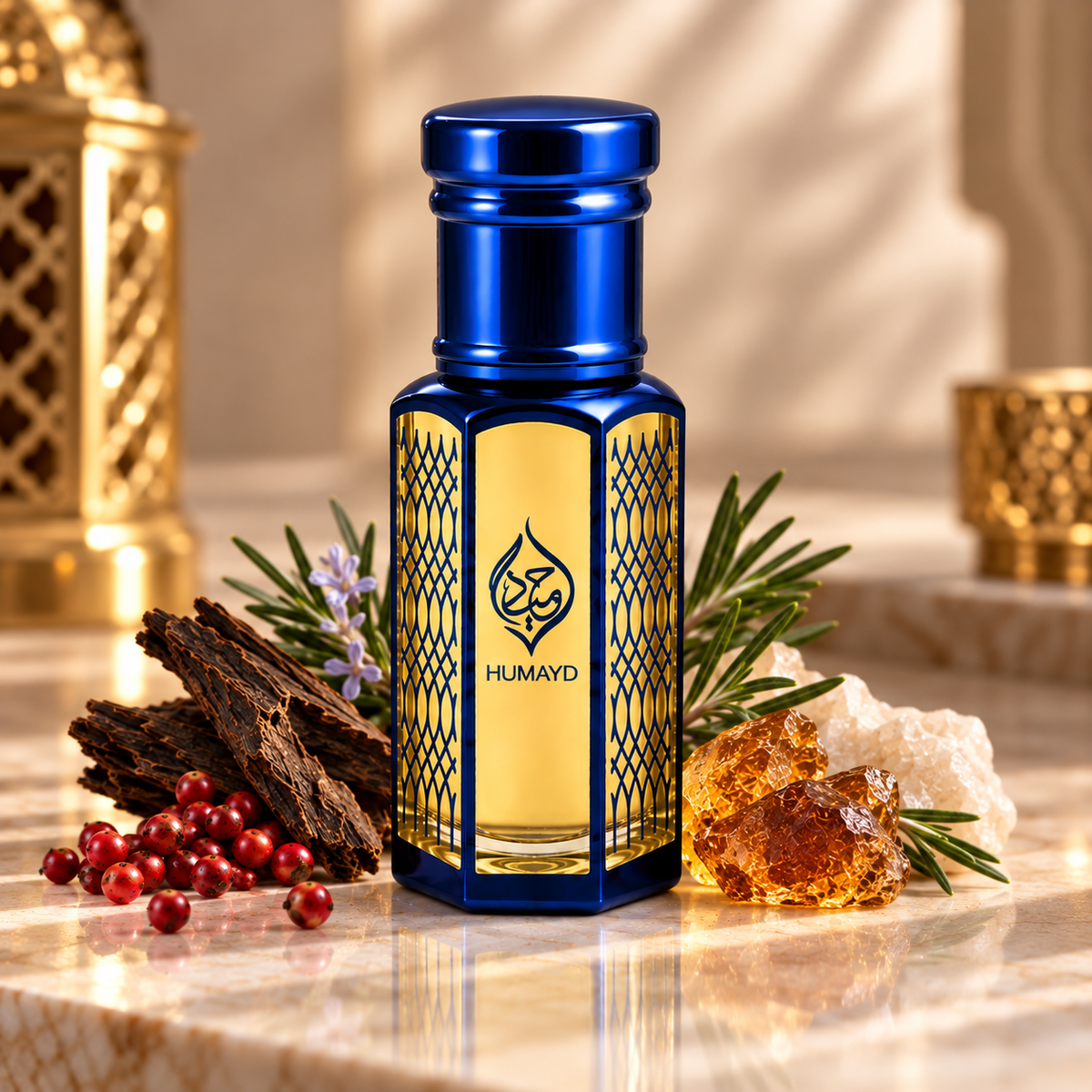 HUMAYD Dream Valley Perfume Oil Unisex | Concentrated Oud Attar Roll On 6ml