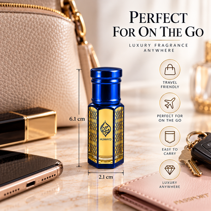 HUMAYD Dream Valley Perfume Oil Unisex | Concentrated Oud Attar Roll On 6ml