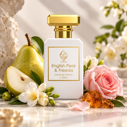 HUMAYD English Pear & Freesia Extrait de Parfum | Fruity Musk Fragrance 50ml