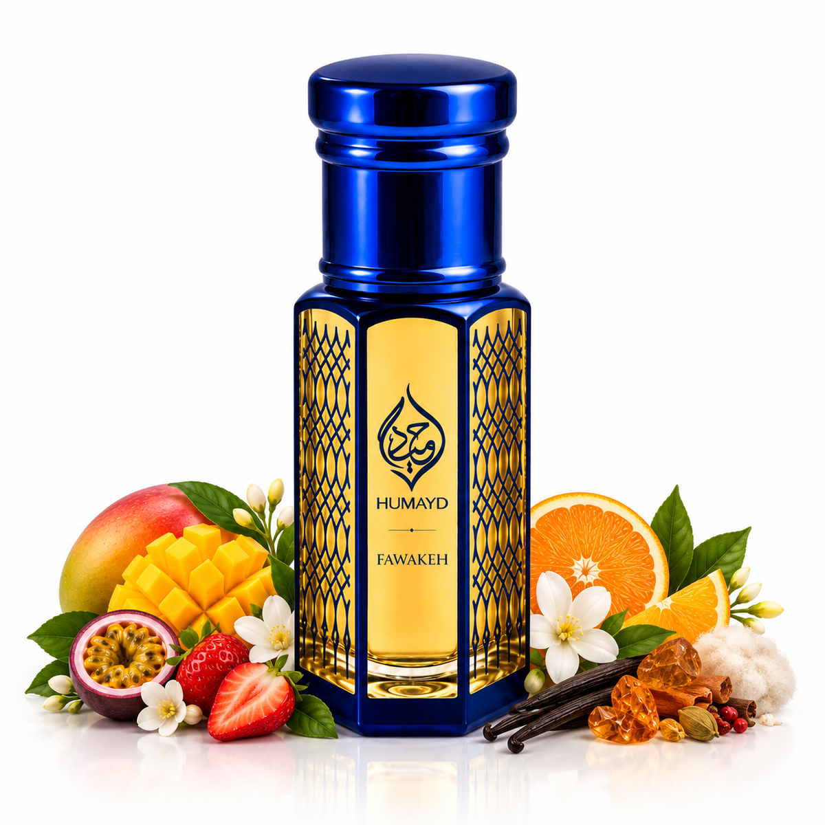 HUMAYD Fawakeh Perfume Oil Unisex | Concentrated Alcohol Free Fragrance 6ml