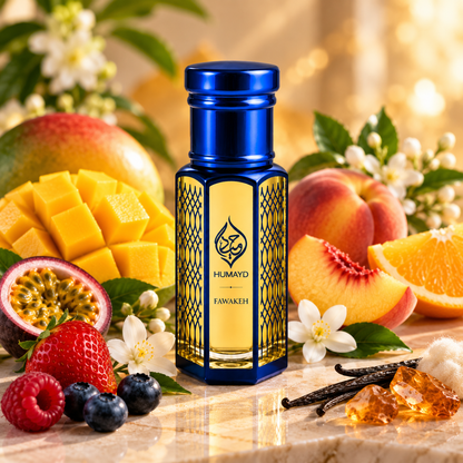 HUMAYD Fawakeh Perfume Oil Unisex | Concentrated Alcohol Free Fragrance 6ml