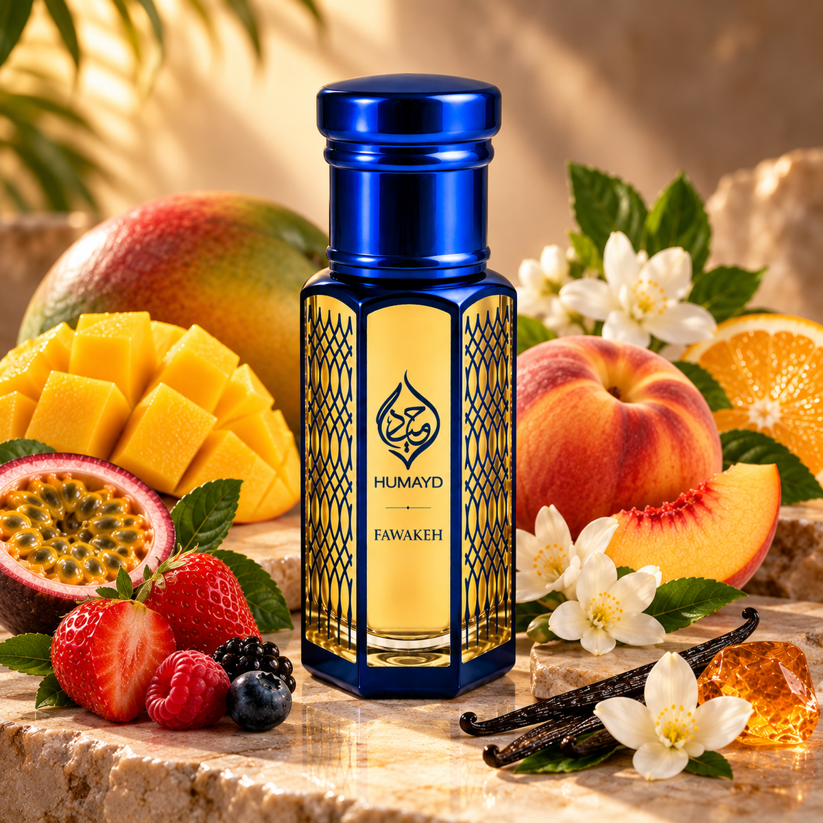 HUMAYD Fawakeh Perfume Oil Unisex | Concentrated Alcohol Free Fragrance 6ml