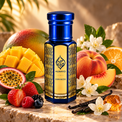 HUMAYD Fawakeh Perfume Oil Unisex | Concentrated Alcohol Free Fragrance 6ml