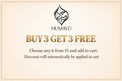 HUMAYD Perfume Oil Unisex | Musk | Oud | Attar | Fragrance | Roll On | Choose Any Scent 3ml