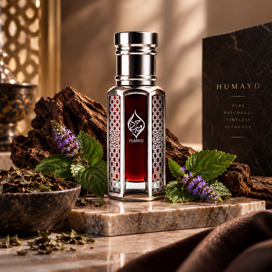 HUMAYD Indian Patchouli Perfume Oil Unisex | Pure Natural Alcohol-Free Fragrance 6ml