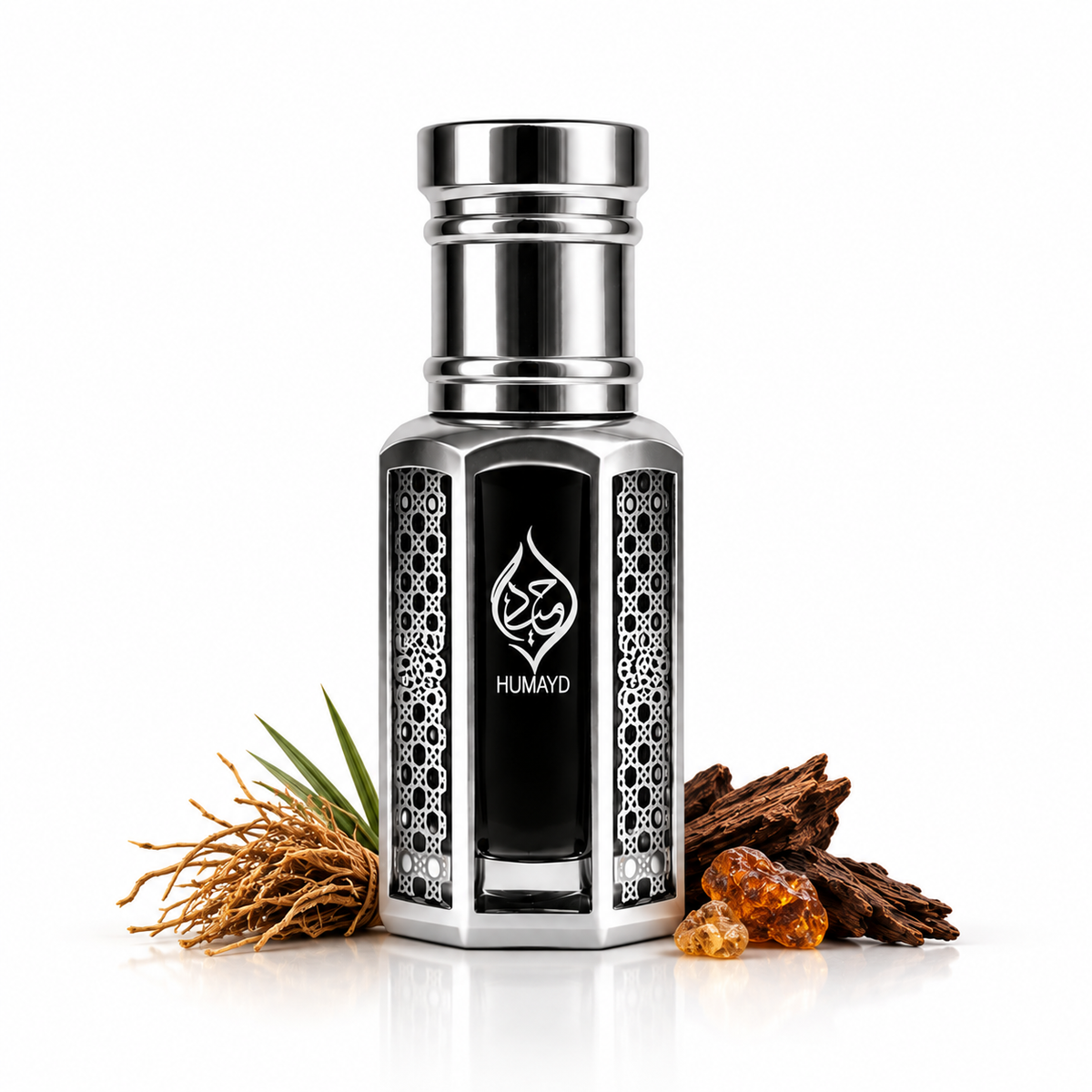 HUMAYD Indonesian Vetiver Ruh Khus Pure Natural Attar Perfume Oil 6ml