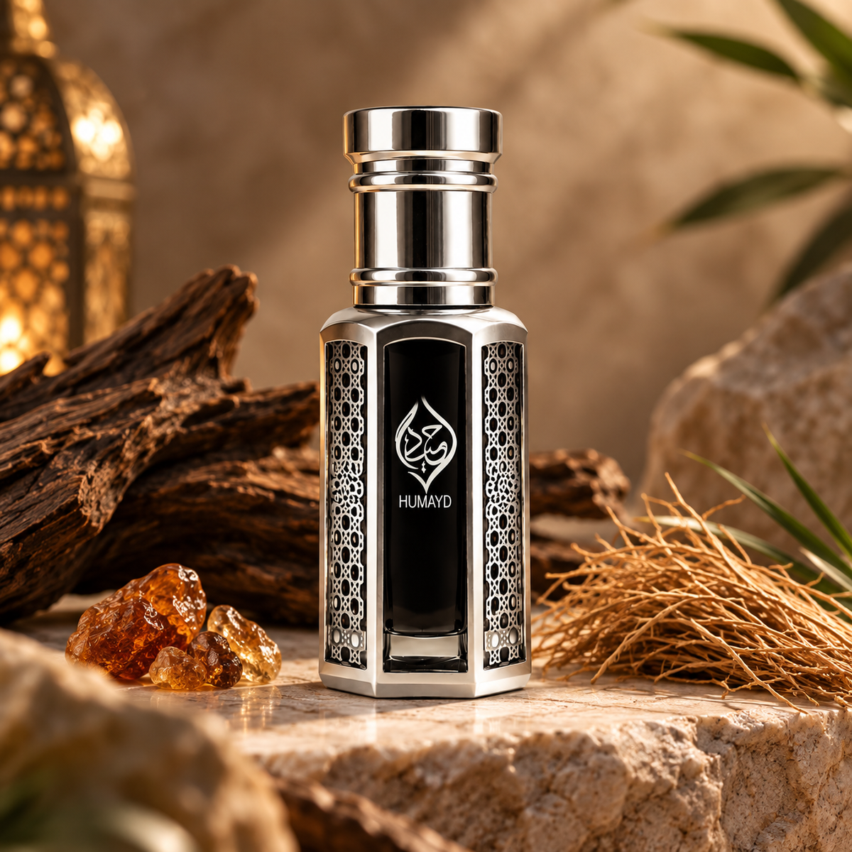 HUMAYD Indonesian Vetiver Ruh Khus Pure Natural Attar Perfume Oil 6ml