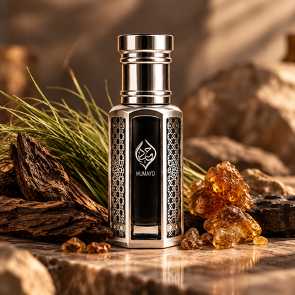 HUMAYD Indonesian Vetiver Ruh Khus Pure Natural Attar Perfume Oil 6ml