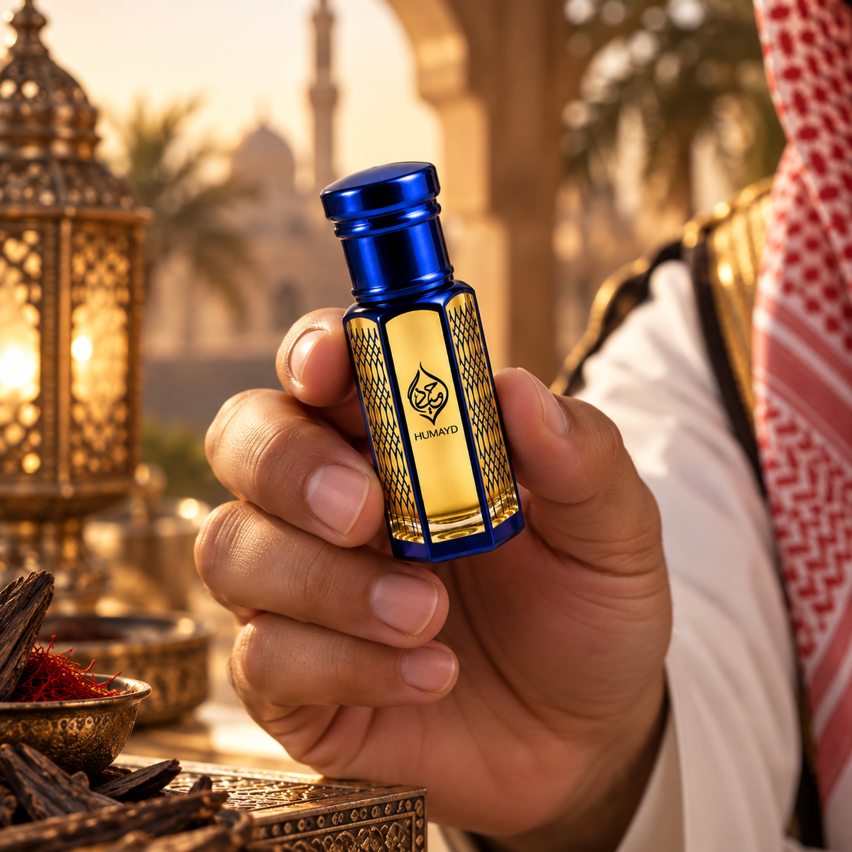 HUMAYD Mizyan Perfume Oil Unisex | Concentrated Arabian Attar Roll On 6ml
