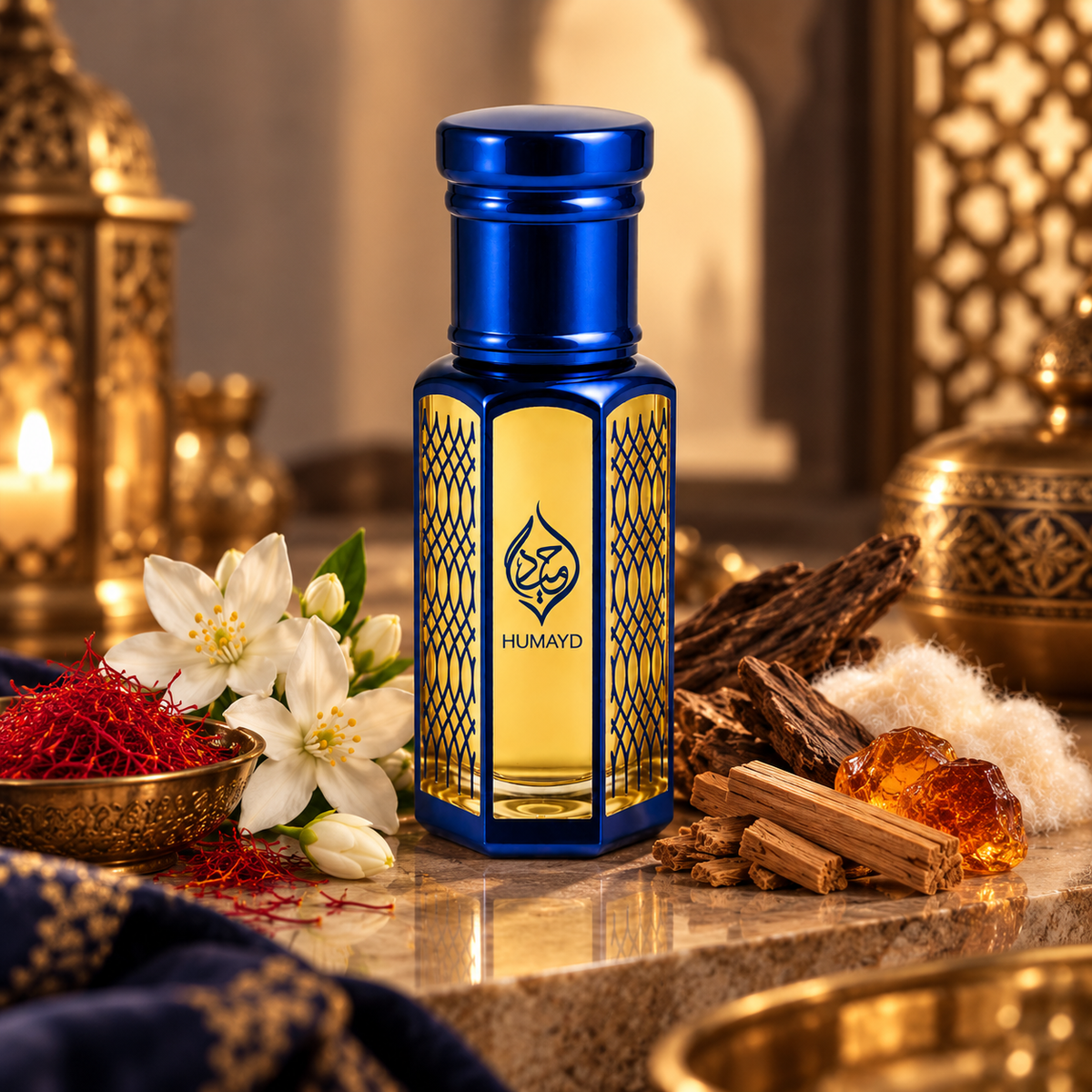 HUMAYD Mizyan Perfume Oil Unisex | Concentrated Arabian Attar Roll On 6ml