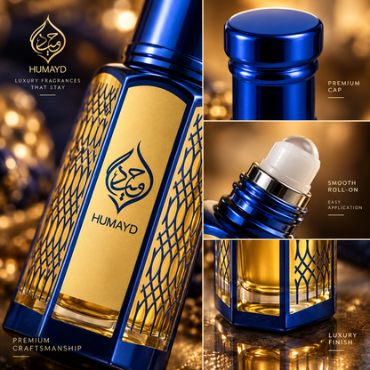 HUMAYD Mizyan Perfume Oil Unisex | Concentrated Arabian Attar Roll On 6ml
