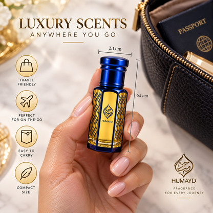 HUMAYD Mizyan Perfume Oil Unisex | Concentrated Arabian Attar Roll On 6ml