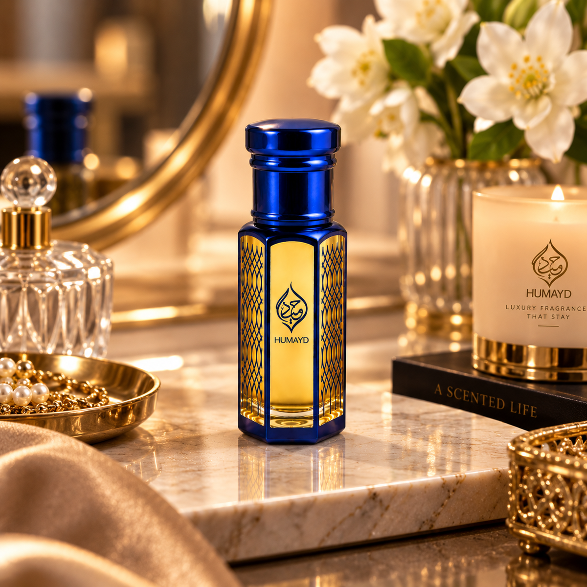 HUMAYD Mizyan Perfume Oil Unisex | Concentrated Arabian Attar Roll On 6ml
