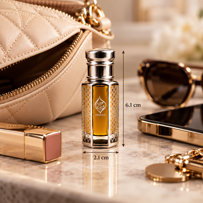 HUMAYD Mukhallat Malaki Perfume Oil | Concentrated Oud Spicy Arabian Roll On 6ml