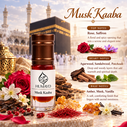 HUMAYD Perfume Oil Unisex | Musk | Oud | Attar | Fragrance | Roll On | Choose Any Scent 3ml