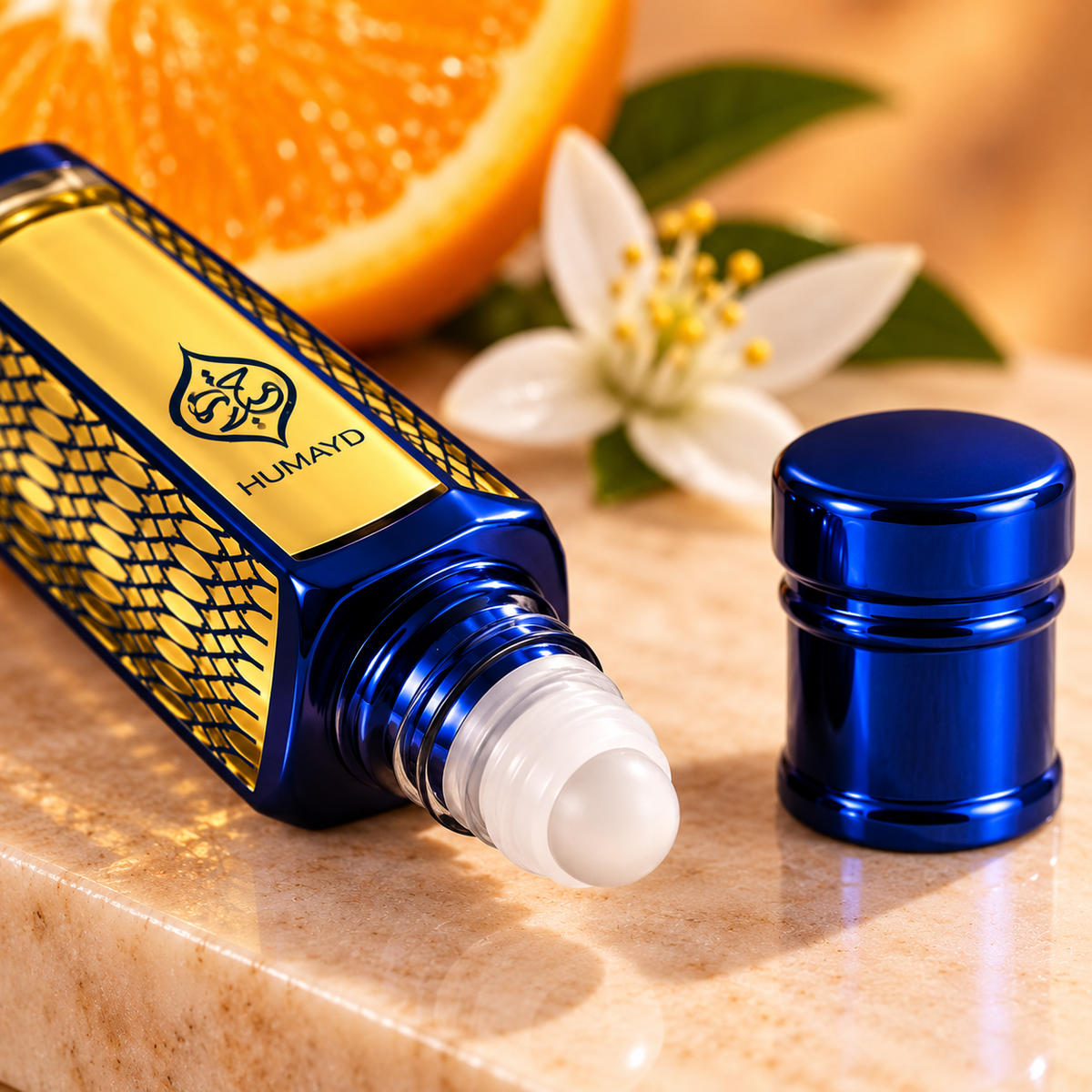 HUMAYD Orange Musk Perfume Oil Unisex | Concentrated Attar Alcohol Free 6ml