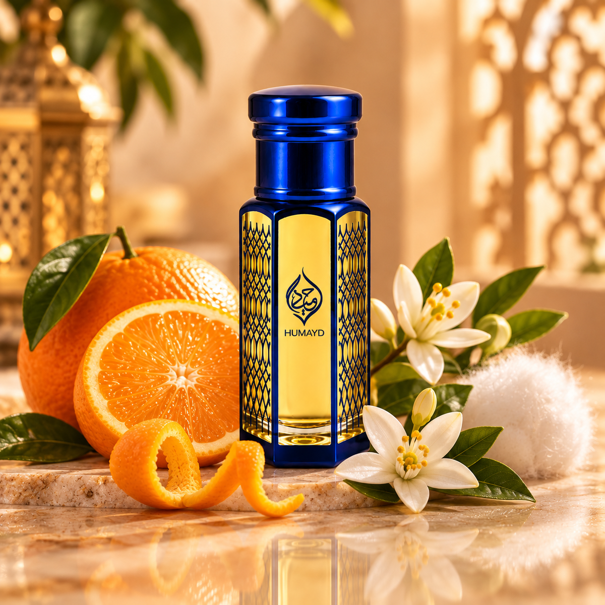 HUMAYD Orange Musk Perfume Oil Unisex | Concentrated Attar Alcohol Free 6ml