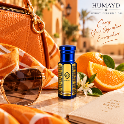 HUMAYD Orange Musk Perfume Oil Unisex | Concentrated Attar Alcohol Free 6ml