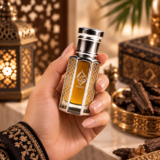 HUMAYD Oud Afghan Perfume Oil Men | Concentrated Oud Roll On Fragrance 6ml