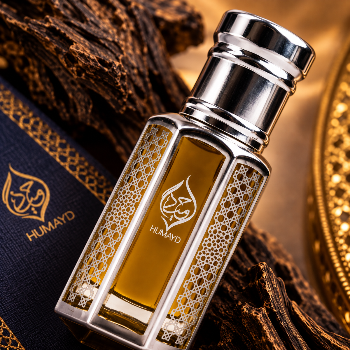 HUMAYD Oud Glory Perfume Oil Unisex | Concentrated Oud Arabian Roll On 6ml
