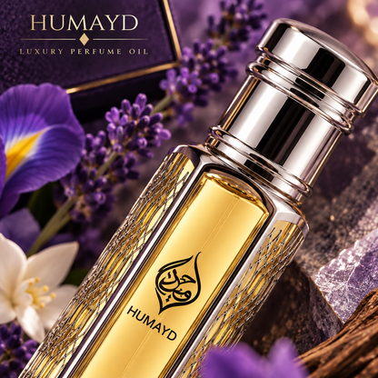 HUMAYD Oud Lavender Perfume Oil Unisex | Roll On Alcohol Free Fragrance 6ml