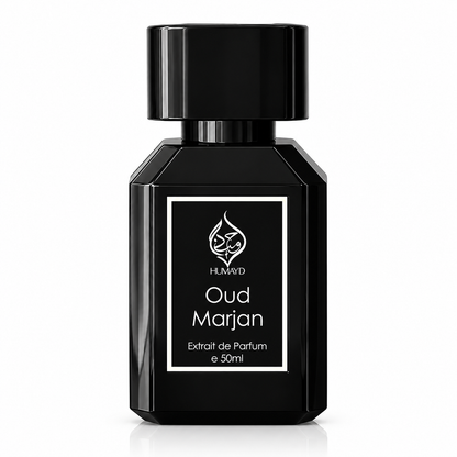 HUMAYD Oud Marjan Extrait de Parfum Unisex | Arabian Perfume Fragrance 50ml
