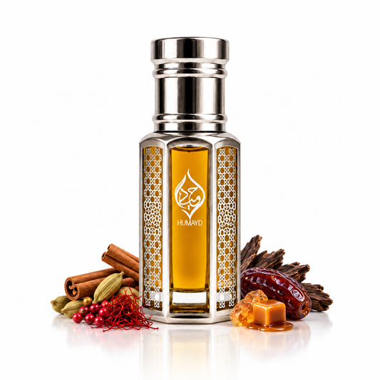 HUMAYD Oud Marjan Perfume Oil Unisex | Roll On Arabian Fragrance 6ml