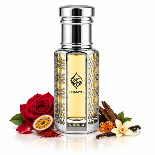 HUMAYD Oud Passion Perfume Oil Unisex | Roll-On Arabian Oud Fragrance 6ml