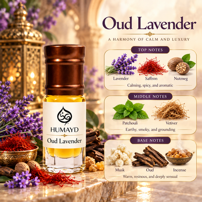 HUMAYD Perfume Oil Unisex | Musk | Oud | Attar | Fragrance | Roll On | Choose Any Scent 3ml
