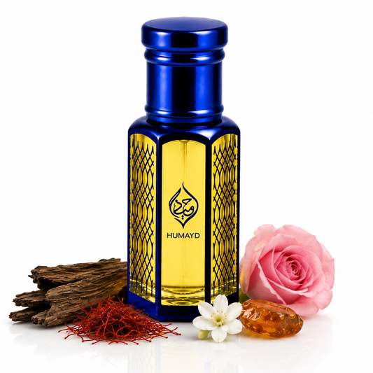HUMAYD Oud Majlis Perfume Oil Unisex | Concentrated Arabian Attar Roll-On 6ml