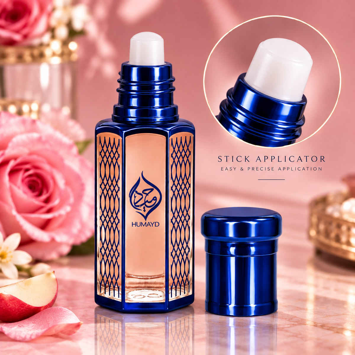 HUMAYD Pink Musk Perfume Oil Unisex | Concentrated Musk Alcohol-Free Attar 6ml
