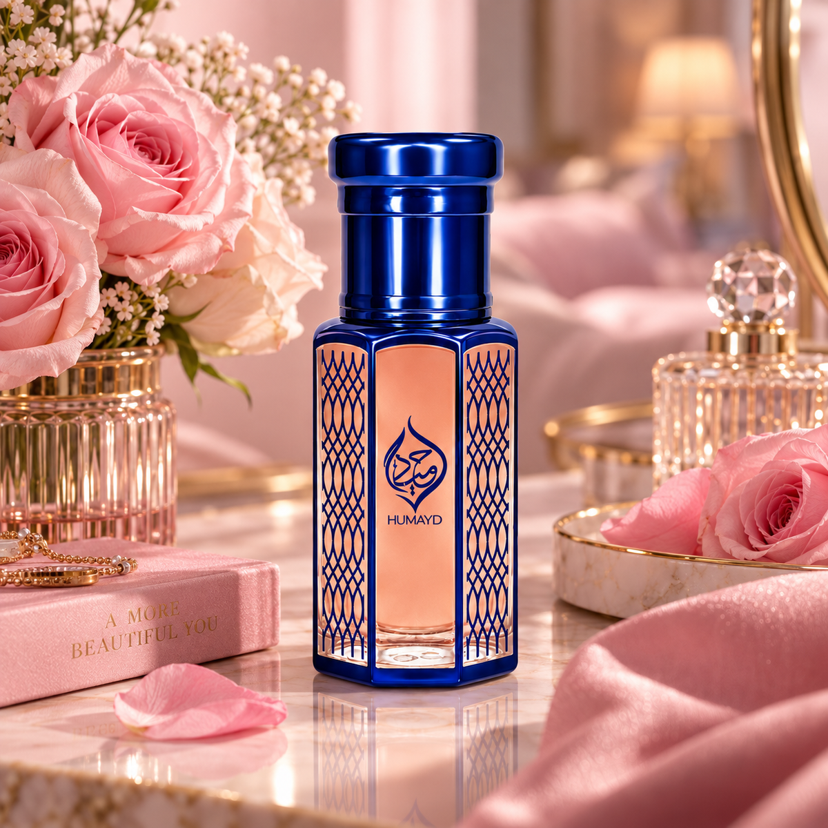 HUMAYD Pink Musk Perfume Oil Unisex | Concentrated Musk Alcohol-Free Attar 6ml