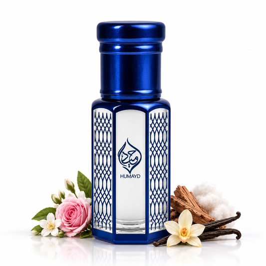 HUMAYD Powder Musk Perfume Oil Unisex | Thick Musk Attar Alcohol Free Scent 6ml